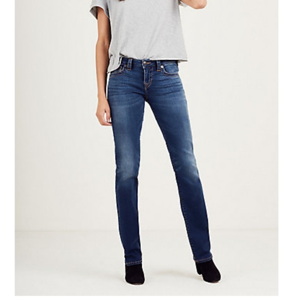 True religion straight leg jeans